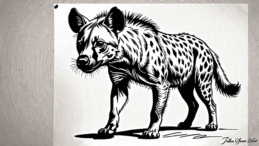 hyena tattoo