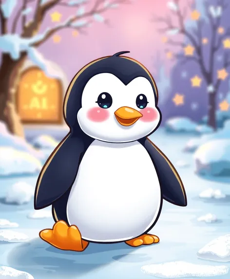 penguin cute cartoon