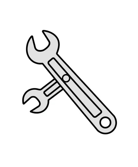 wrench drawing easy