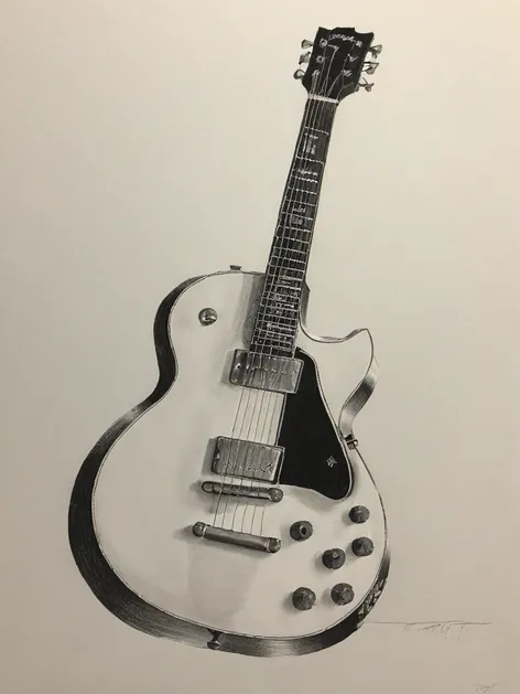 guitar drawing