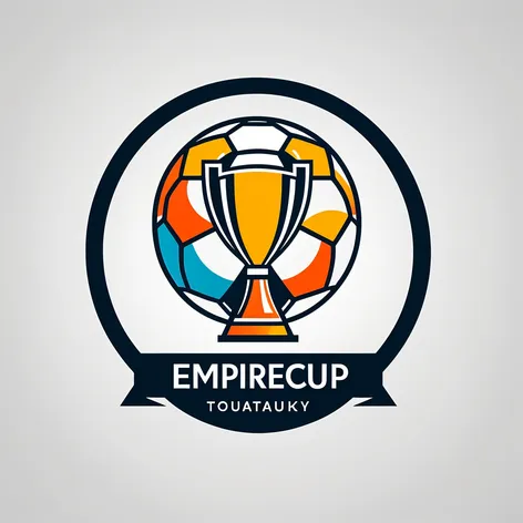 Football tournament logo EMPIRECUP