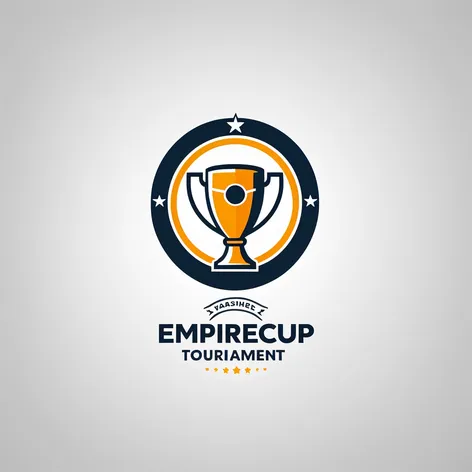 Football tournament logo EMPIRECUP