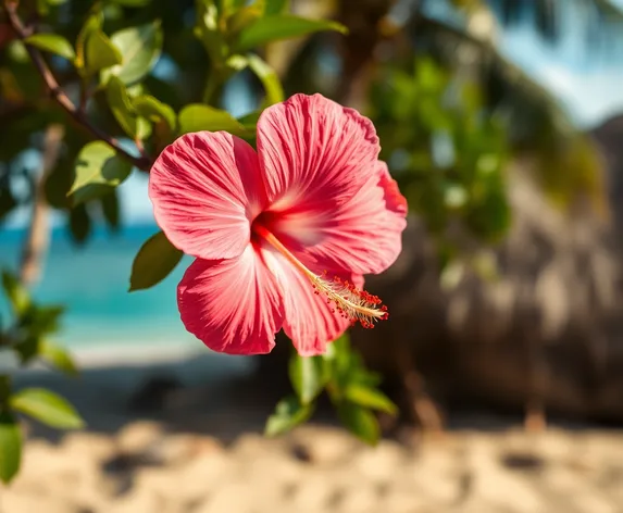 pink hibiscus flower