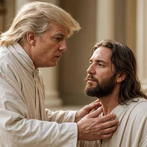 Jesus and trump