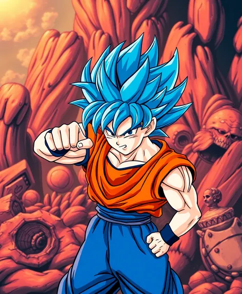 wallpaper goku super saiyan