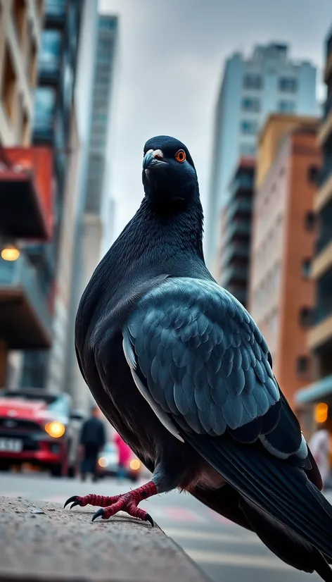 black pigeon