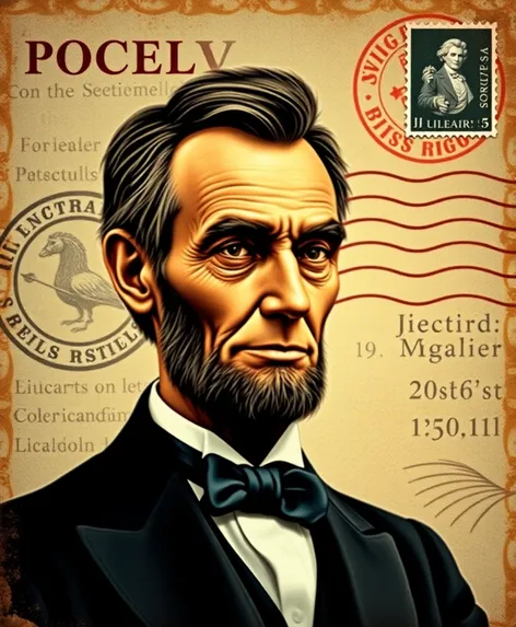 lincoln 4 cent stamp