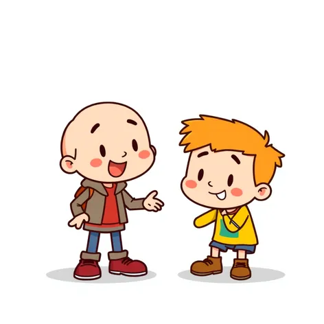 cartoon brothers easy drawing