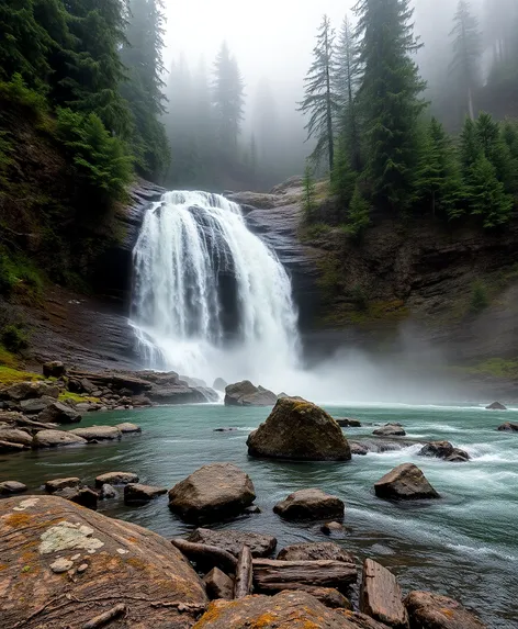 lewis river falls