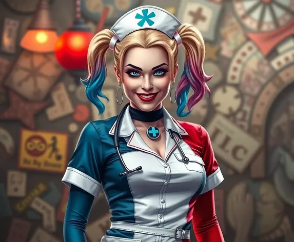 harley quinn nurse outfit