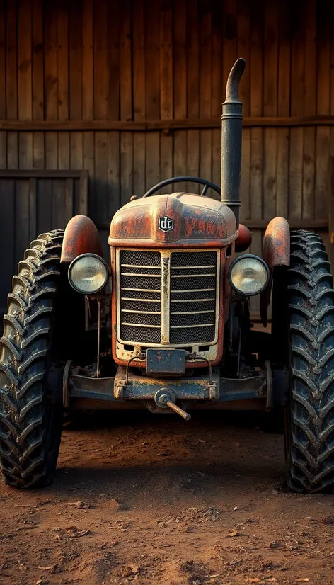 old tractor