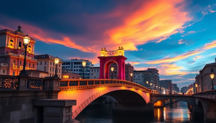 lovers bridge in lima