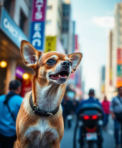 chihuahua barking