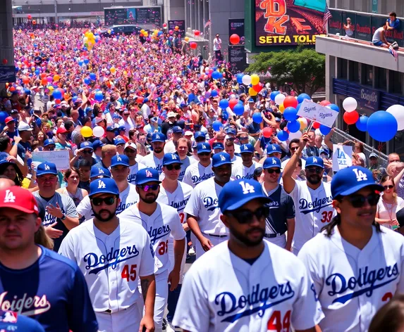 dodgers parade