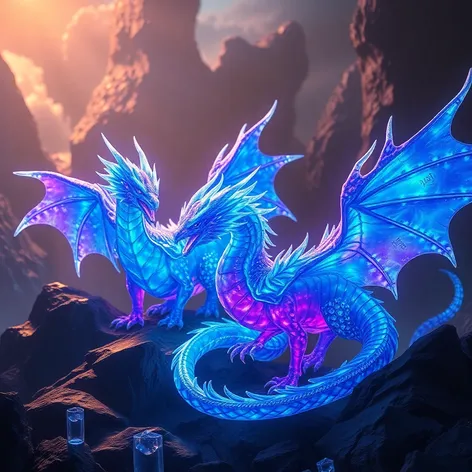 crystalline dragons