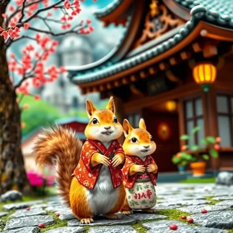 squirrels in japan