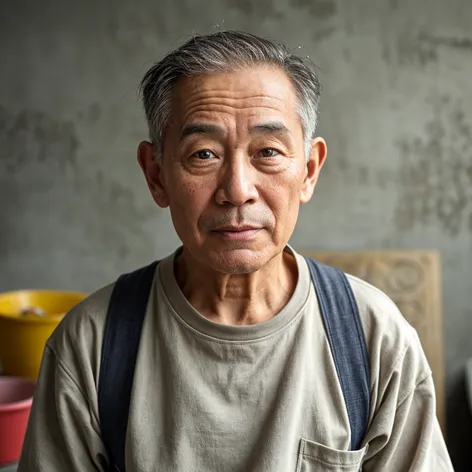 asian uncle 60years old