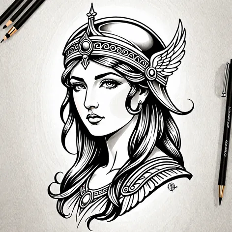 athena tattoo