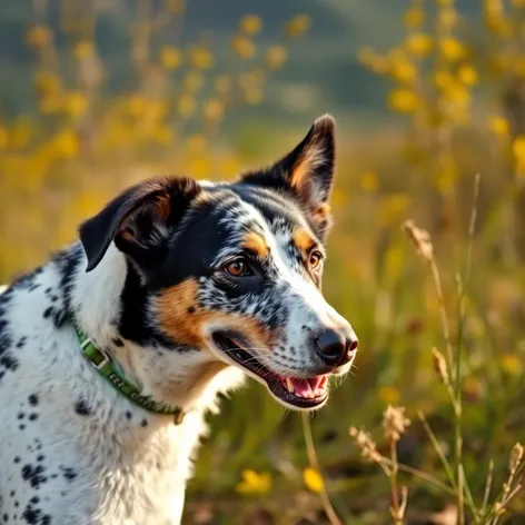 white heeler dog