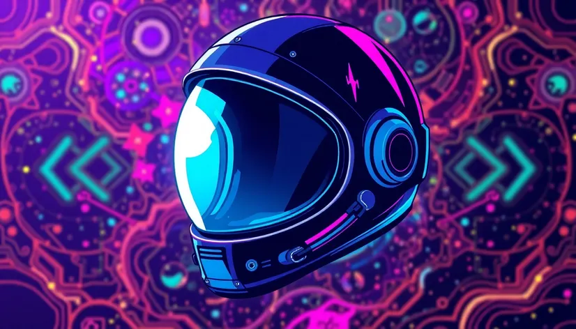 astronaut helmet art