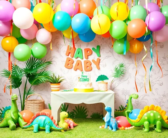 dinosaur baby shower