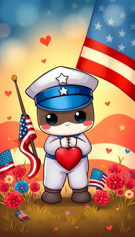 veterans day clipart cute