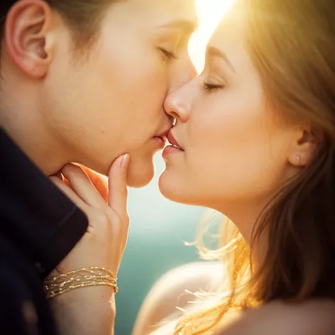 Kissing video