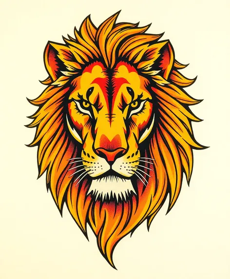 roar lion tattoo