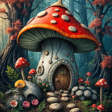 mushroom house