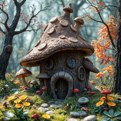 mushroom house