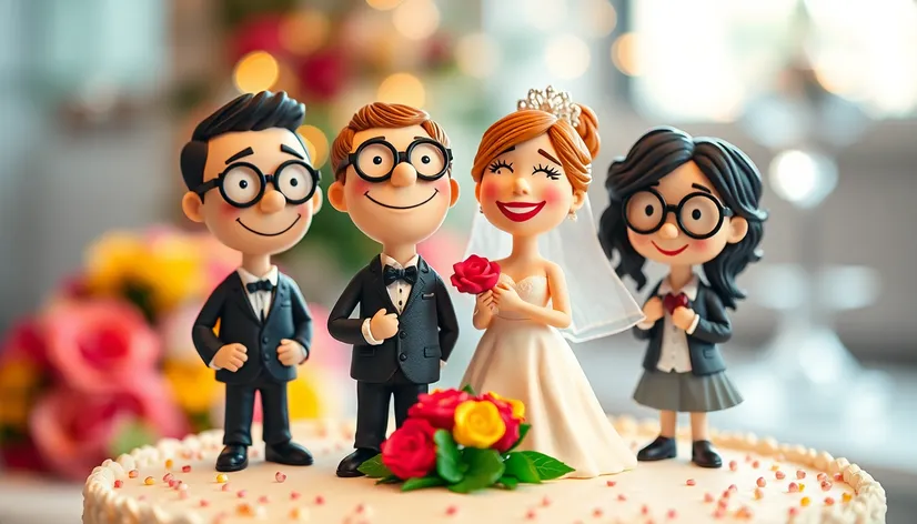 funniest wedding cake toppers