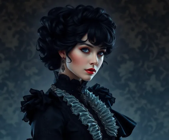 black victorian hairstyles