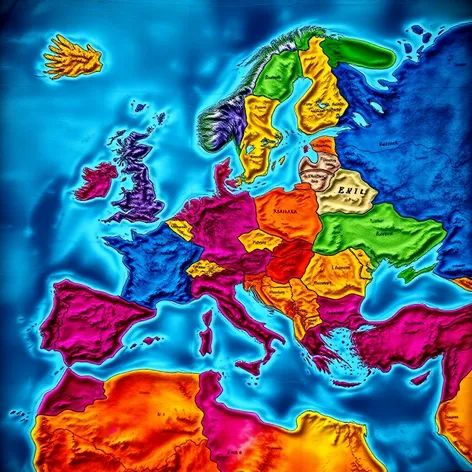 europe africa map