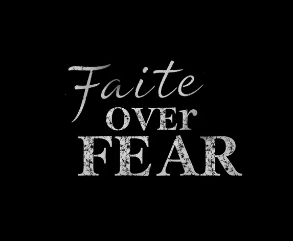 faith over fear tattoo