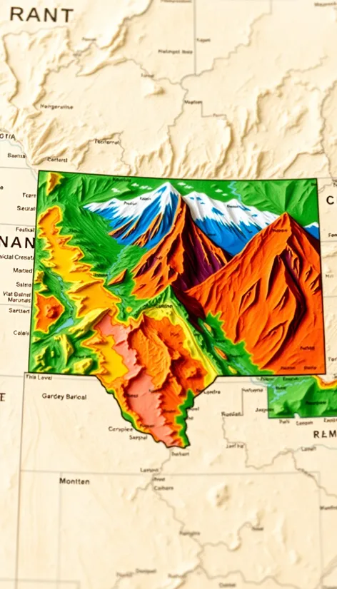 map of wyoming and