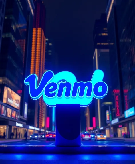 3d venmo logo