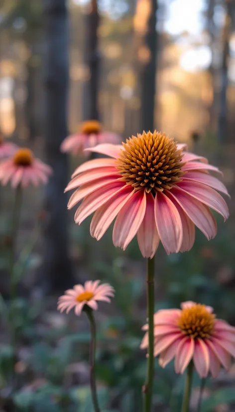 cozy grove peach coneflower