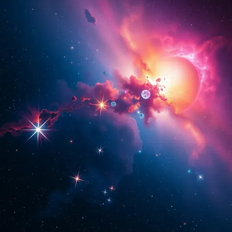 galaxy colourful