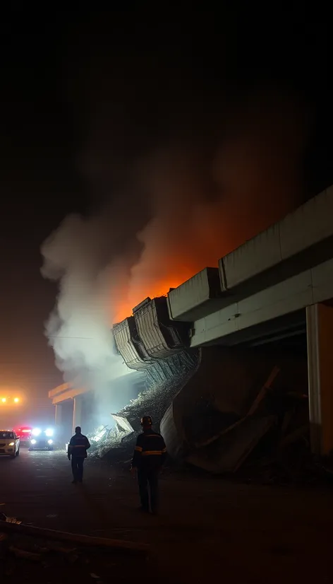 images of freeway collapse