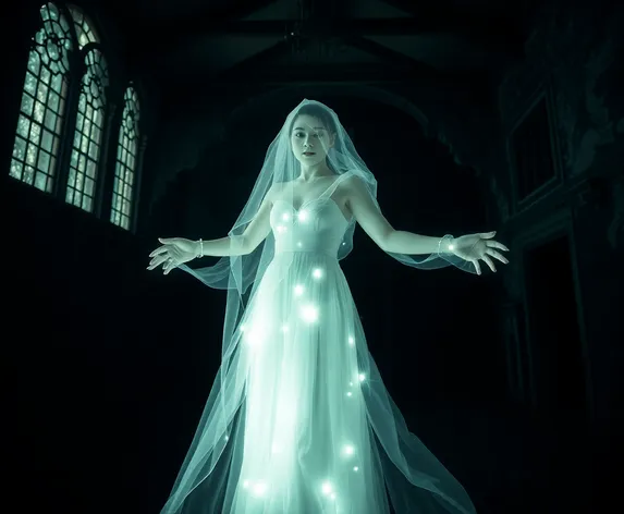 beautiful ghost woman