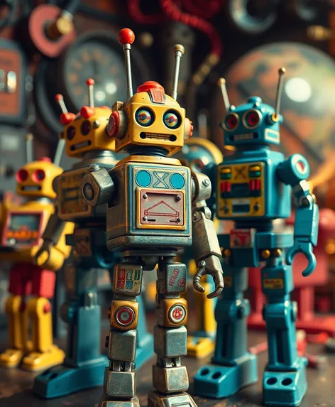 toy robots vintage