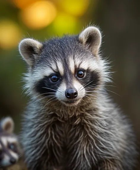 baby raccoon