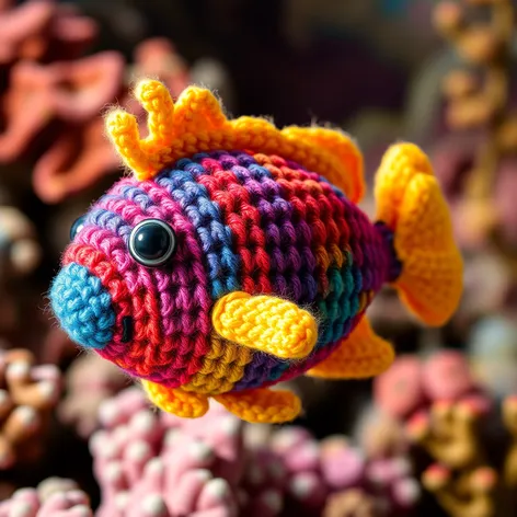 crochet fish