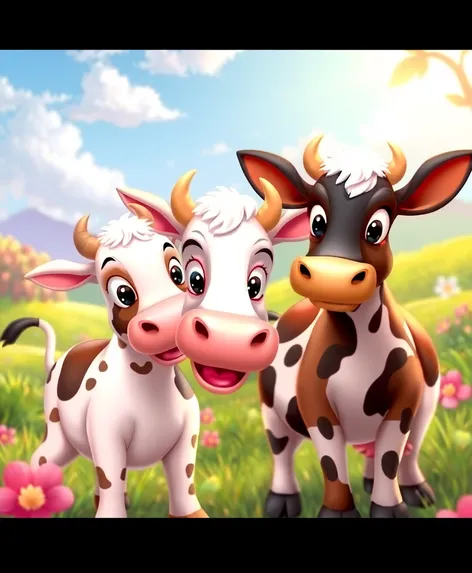 disney cow characters