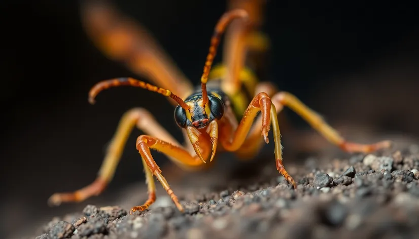 scorpion wasp