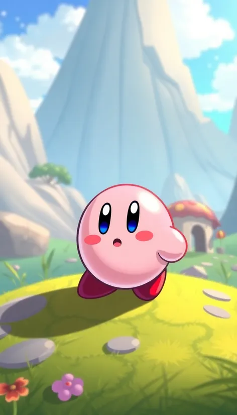 cara de kirby redondo