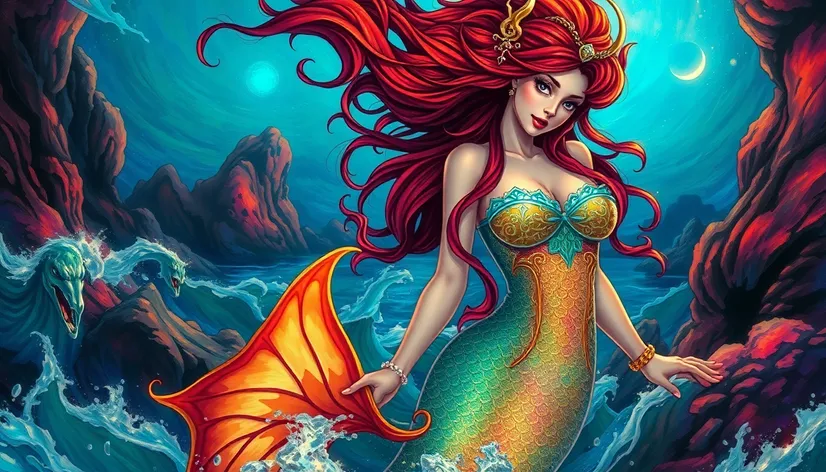 siren fantasy art