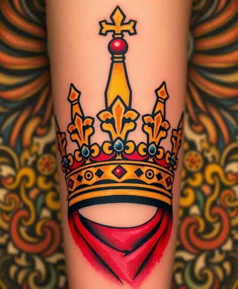 tattoo of a queen