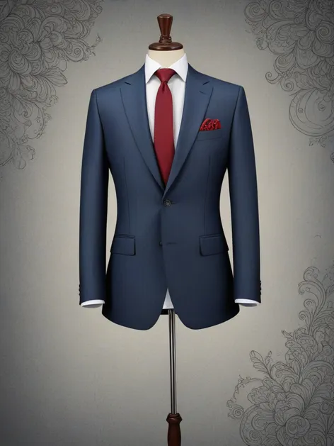 suit drawing