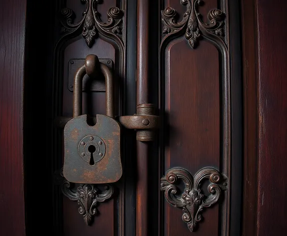 lock and chain door